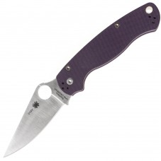 Ніж Spyderco Paramilitary 2, Purple G-10, Cruwear, Sprint Run, C81GPPR2