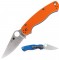 Ніж Spyderco Paramilitary 2 Orange/Blue REX45, C81GPORBL2