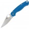 Ніж Spyderco Paramilitary 2, Aluminum Waves Blue, CTS-BD1N, C81ALPBL2