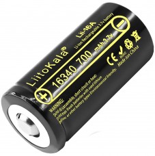 Аккумулятор LiitoKala Lii-16A 16340 700mah battery