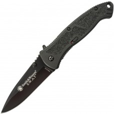 Нож Smith & Wesson S.W.A.T. Drop Point Black Large