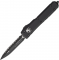 Ніж Microtech Ultratech Double Edge Black Blade Tactical FS, серрейтор Black