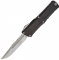 Нож Microtech Combat Troodon Interceptor Clip Point Stonewash Aluminum ц:black