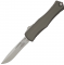 Нож Microtech Hera II Recurve Aluminum, Stonewash ц:natural clear