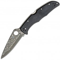 Ніж Spyderco Endura 4 Pakkawood, Damascus, C10WDBKP