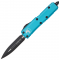 Ніж Microtech UTX-85 Double Edge Black Blade, ц:turquoise