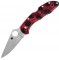 Ніж Spyderco Delica Zome Red Black, 20CV, Collection 015V