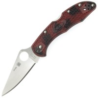 Нож Spyderco Delica Zome Red Black, 20CV, Collection 014V