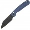 Ніж CJRB Pyrite-Light Black Blade, AR-RPM9, FRN Blue