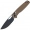 Ніж CJRB Acacia Black Blade, Brown