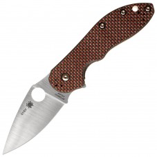 Ніж Spyderco Domino Red Carbon, CTS-XHP, C172CFRDTIP, Collection 015V