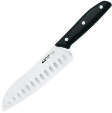 Ніж кухонний Due Cigni 1896 Santoku, with scallops