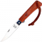 Ніж Main Knives Workers line Clip Point Rosewood PU Loop Brown