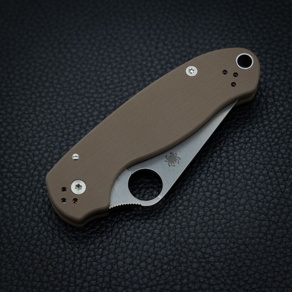 Нож Spyderco Para3 Brown G-10, BBB 15V, Sprint Run, C223GPBN15V