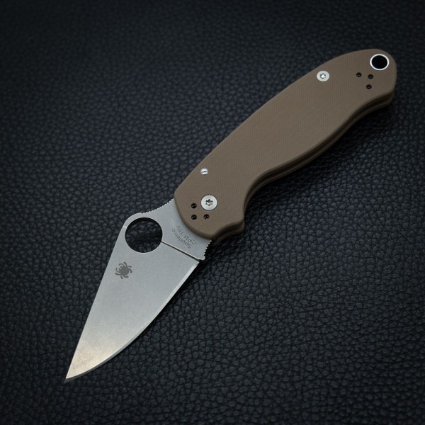 Нож Spyderco Para3 Brown G-10, BBB 15V, Sprint Run, C223GPBN15V