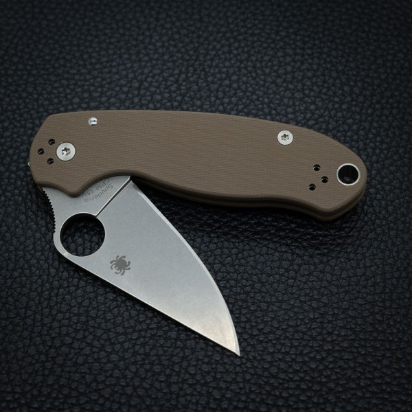 Нож Spyderco Para3 Brown G-10, BBB 15V, Sprint Run, C223GPBN15V