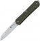 Ніж Fox Vulpis Granade Pattern Aluminium, Green