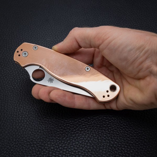 Нож Spyderco Paramilitary 2 Copper, REX 45, C81CUP2, б/у