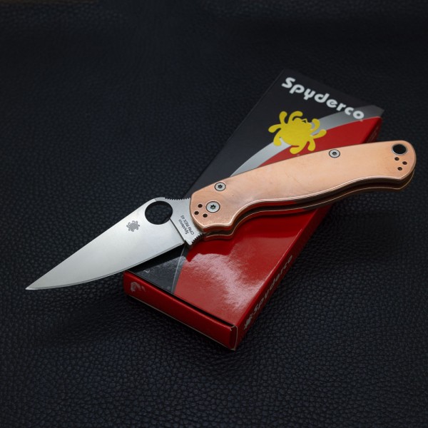 Нож Spyderco Paramilitary 2 Copper, REX 45, C81CUP2, б/у