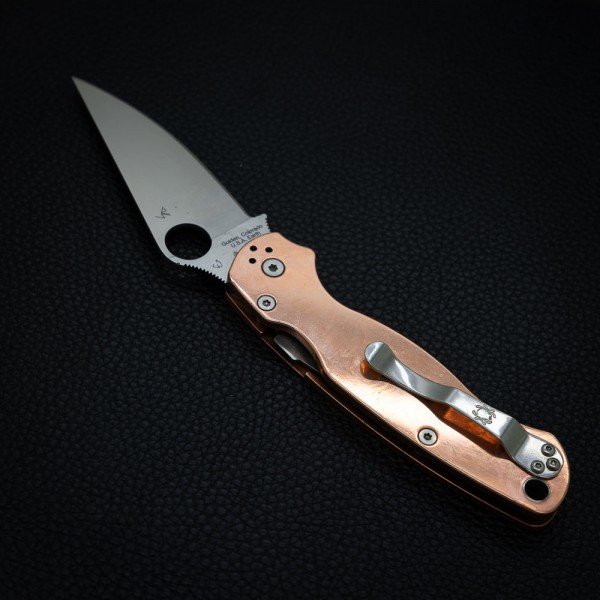 Нож Spyderco Paramilitary 2 Copper, REX 45, C81CUP2, б/у