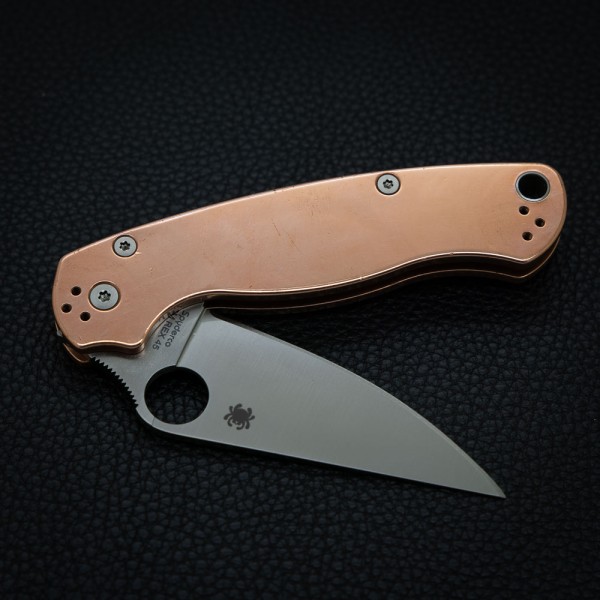 Нож Spyderco Paramilitary 2 Copper, REX 45, C81CUP2, б/у