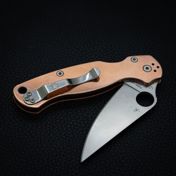 Нож Spyderco Paramilitary 2 Copper, REX 45, C81CUP2, б/у
