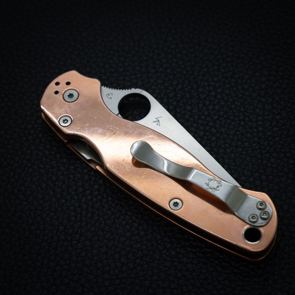 Нож Spyderco Paramilitary 2 Copper, REX 45, C81CUP2, б/у