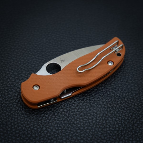 Нож Spyderco Sage, CPM REX 121, G-10 Orange
