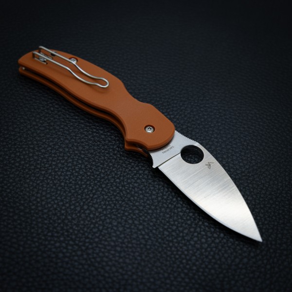 Нож Spyderco Sage, CPM REX 121, G-10 Orange