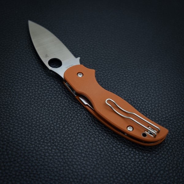 Нож Spyderco Sage, CPM REX 121, G-10 Orange