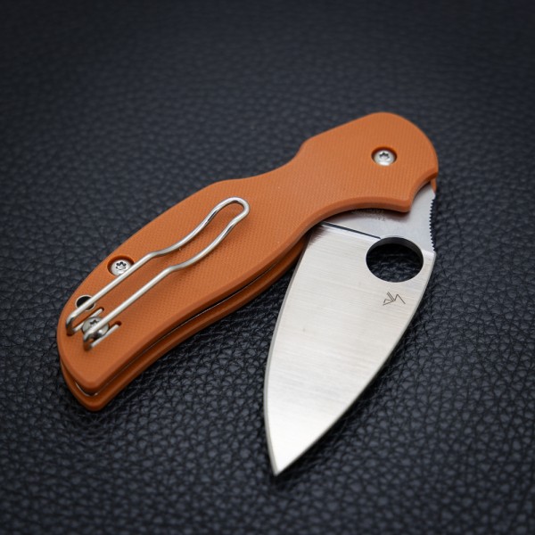 Нож Spyderco Sage, CPM REX 121, G-10 Orange