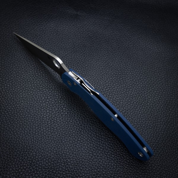 Нож Spyderco Military 2, CPM SPY27, G-10 Cobalt blue