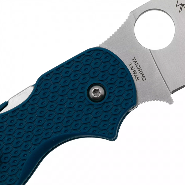 Нож Spyderco Sage 5 Lightweight, CPM SPY27, FRN Blue