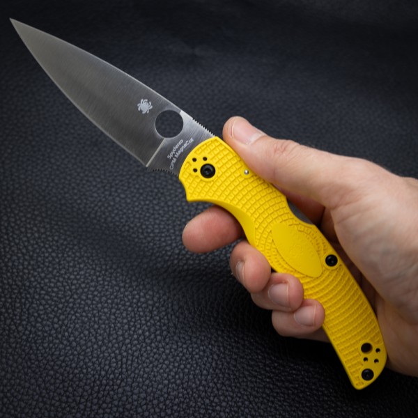 Нож Spyderco Native Chief Lightweight MagnaCut Yellow