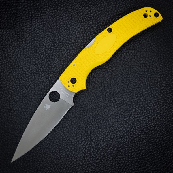 Нож Spyderco Native Chief Lightweight MagnaCut Yellow