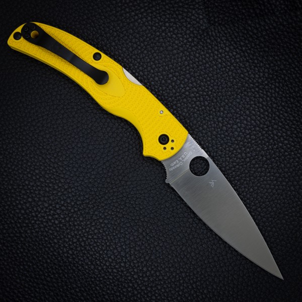 Нож Spyderco Native Chief Lightweight MagnaCut Yellow