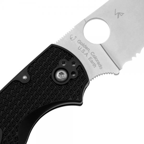 Нож Spyderco Native Chief Lightweight, CTS BD1N, FRN Black