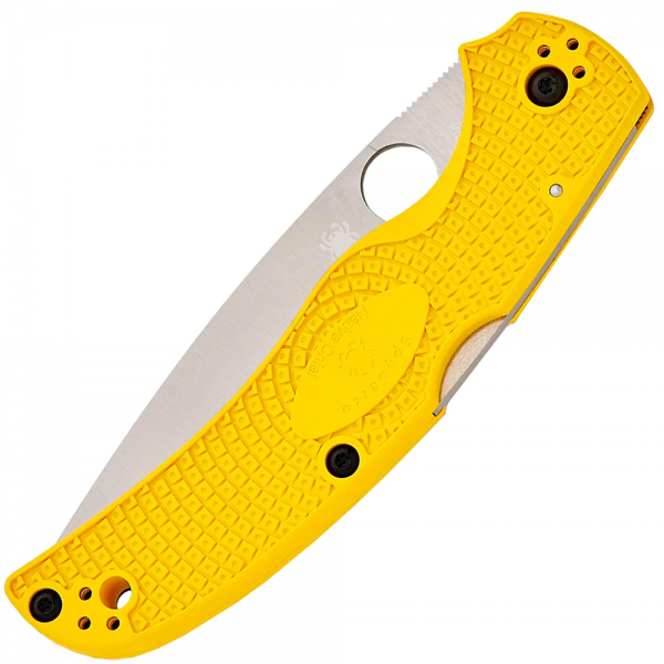 Нож Spyderco Native Chief Lightweight MagnaCut серрейтор Yellow