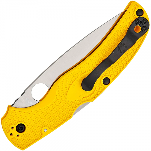 Нож Spyderco Native Chief Lightweight MagnaCut серрейтор Yellow