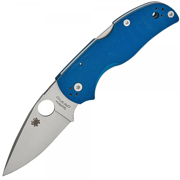 Нож Spyderco Native 5, CPM SPY27, G-10 Cobalt blue