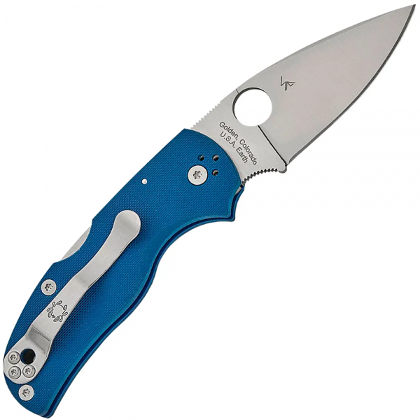 Нож Spyderco Native 5, CPM SPY27, G-10 Cobalt blue
