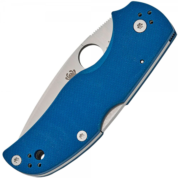 Нож Spyderco Native 5, CPM SPY27, G-10 Cobalt blue