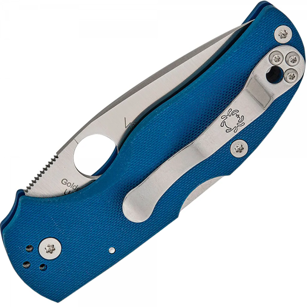 Нож Spyderco Native 5, CPM SPY27, G-10 Cobalt blue