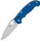 Нож Spyderco Manix 2 XL, CPM SPY27, G-10 Cobalt blue