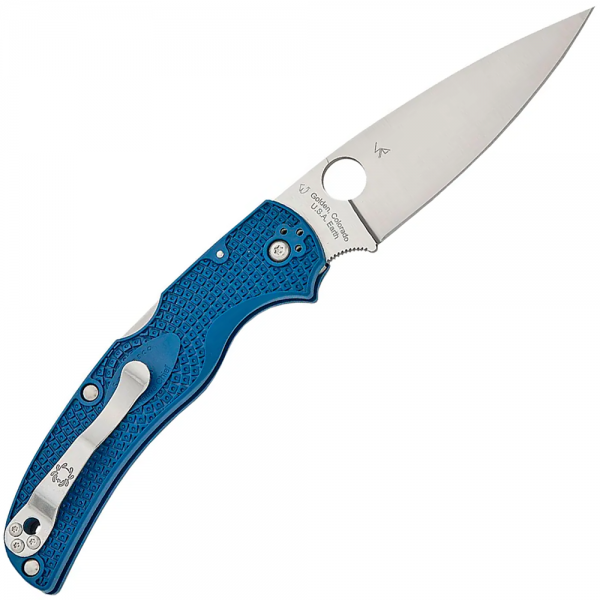 Нож Spyderco Native Chief, CTS BD1N, FRN Blue