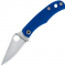 Нож Spyderco Bug, 12C27, G-10 Blue