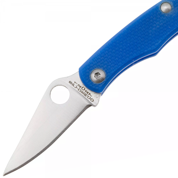 Нож Spyderco Bug, 12C27, G-10 Blue