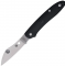 Нож Spyderco Roadie XL, M398, Plastic Black