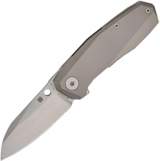Ніж Spyderco Techno 3, CTS XHP, Titanium Gray