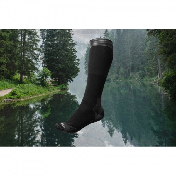 Носки водонепроницаемые Dexshell Wading Pro Socks, черные, размер S (36-38)